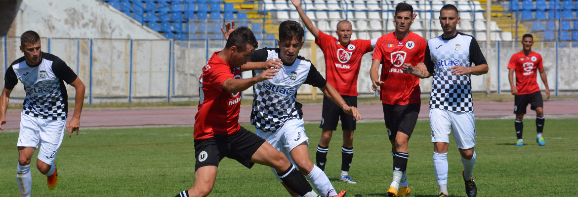 Unirea Alba Iulia a pierdut ultimul amical al verii